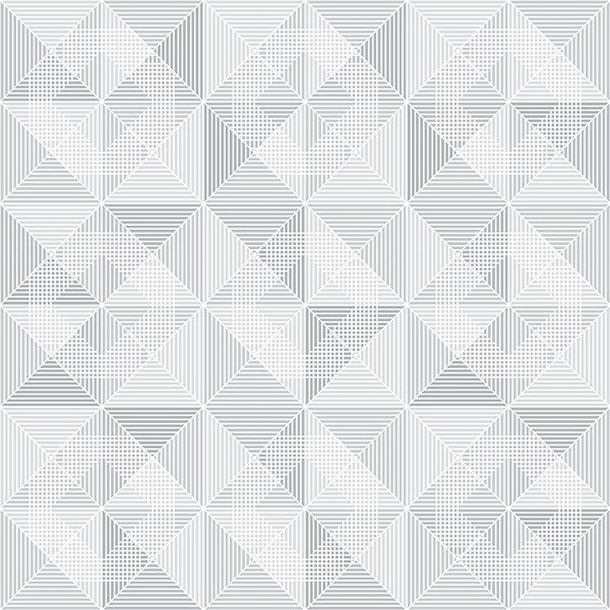 Eco Wallpaper Dabria Grey Geometric Wallpaper