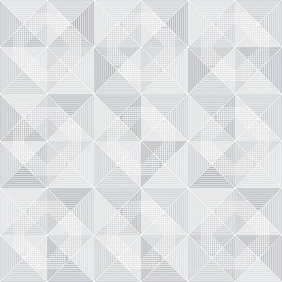Eco Wallpaper Dabria Grey Geometric Wallpaper