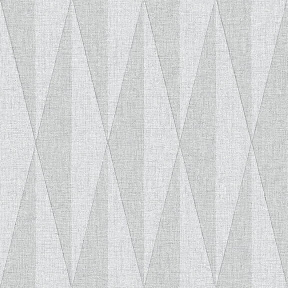 Eco Wallpaper Zack Grey Diamond Geometric Wallpaper