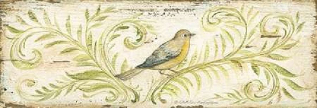 Eco Warbler Canvas Art - Kate McRostie (8 x 24)