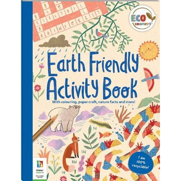 Pre-Owned Eco Zoomers Earth Friendly Activity Book (Paperback) by Jane Kent, Jean Claude
