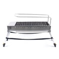thumbnail image 1 of Eco-friendly Folded Charcoal BBQ Grill, 17 Skewers for 3-5 People, Stainless Steel, Easy to Clean, Portable and Convenient for Outdoor Use, 1 of 9