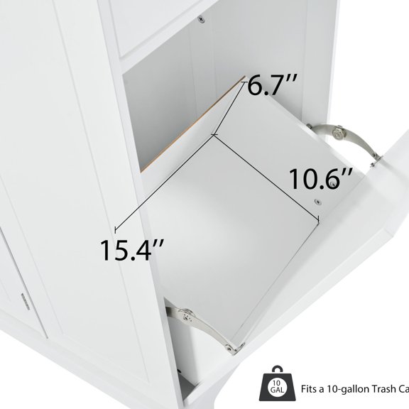 Eco - friendly MDF, Lockable Wheels - Keep Kitchen Tidy, Charge Devices - Kitchen Island for Safe and Flexible Use