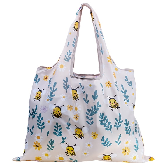 Eco-friendly Polyester Printed Tote Bags Bees 65x56cm Bag: 42x56cm for making