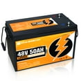 thumbnail image 1 of Eco-worthy 48Volts 50Ah LiFePO4 Lithium Battery Deep Cycles for RV Golf Car, 1 of 10