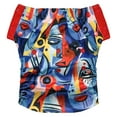 thumbnail image 1 of EcoAble Hybrid Cloth Diaper: Potty Training, Swim, Special Needs, PUL (Sz 3, Abstract), 1 of 5