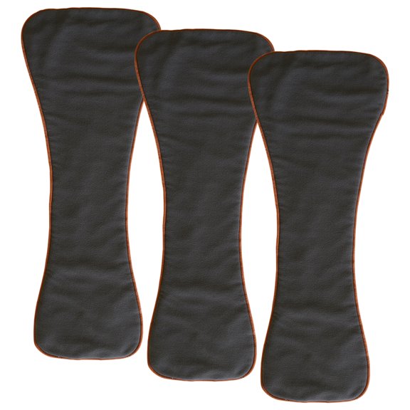 EcoAble Incontinence Snap-In Insert: Cloth Diaper Absorbent Pad for Special Needs Adults, 3-pack (Snap-in Insert ONLY, Large)
