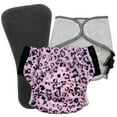 thumbnail image 1 of EcoAble Special Needs Kids' Incontinence Nighttime Diaper Set, Ages 6-16 (Leopard, Junior 1), 1 of 6