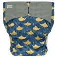 thumbnail image 1 of EcoAble Unisex Adult's Cloth Diaper Cover 2.0 - Reusable Incontinence Protective Briefs (Large, Submarine), 1 of 6