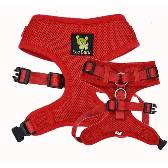 EcoBark Dog Harness No-Pull Safe Comfort Pet Vest Easy Control Eco-Friendly Neck Adjustable Dog Harnesses