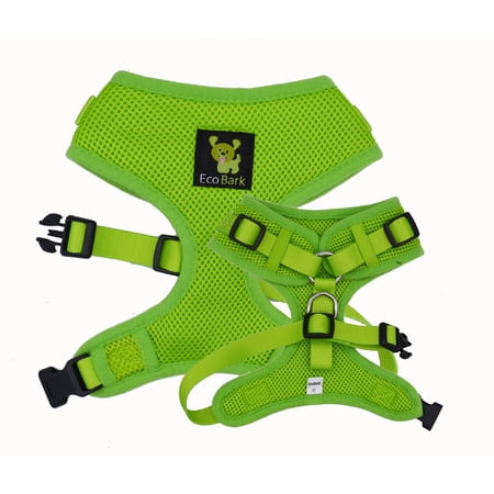 EcoBark Dog Harness No-Pull Safe Comfort Pet Vest Easy Control Eco-Friendly Neck Adjustable Dog Harnesses