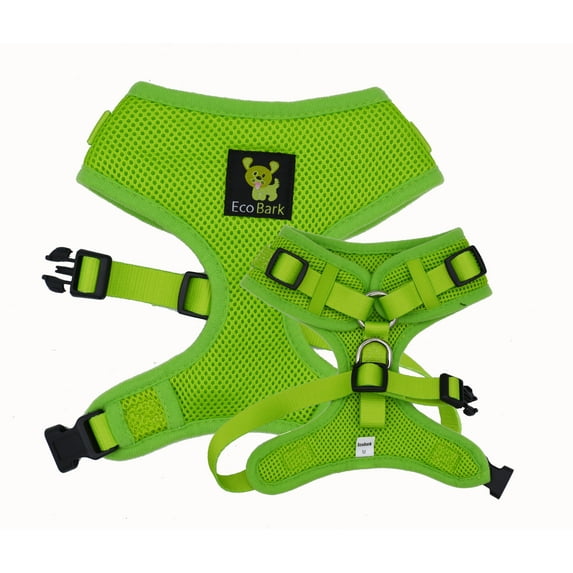 EcoBark Dog Harness No-Pull Safe Comfort Pet Vest Easy Control Eco-Friendly Neck Adjustable Dog Harnesses