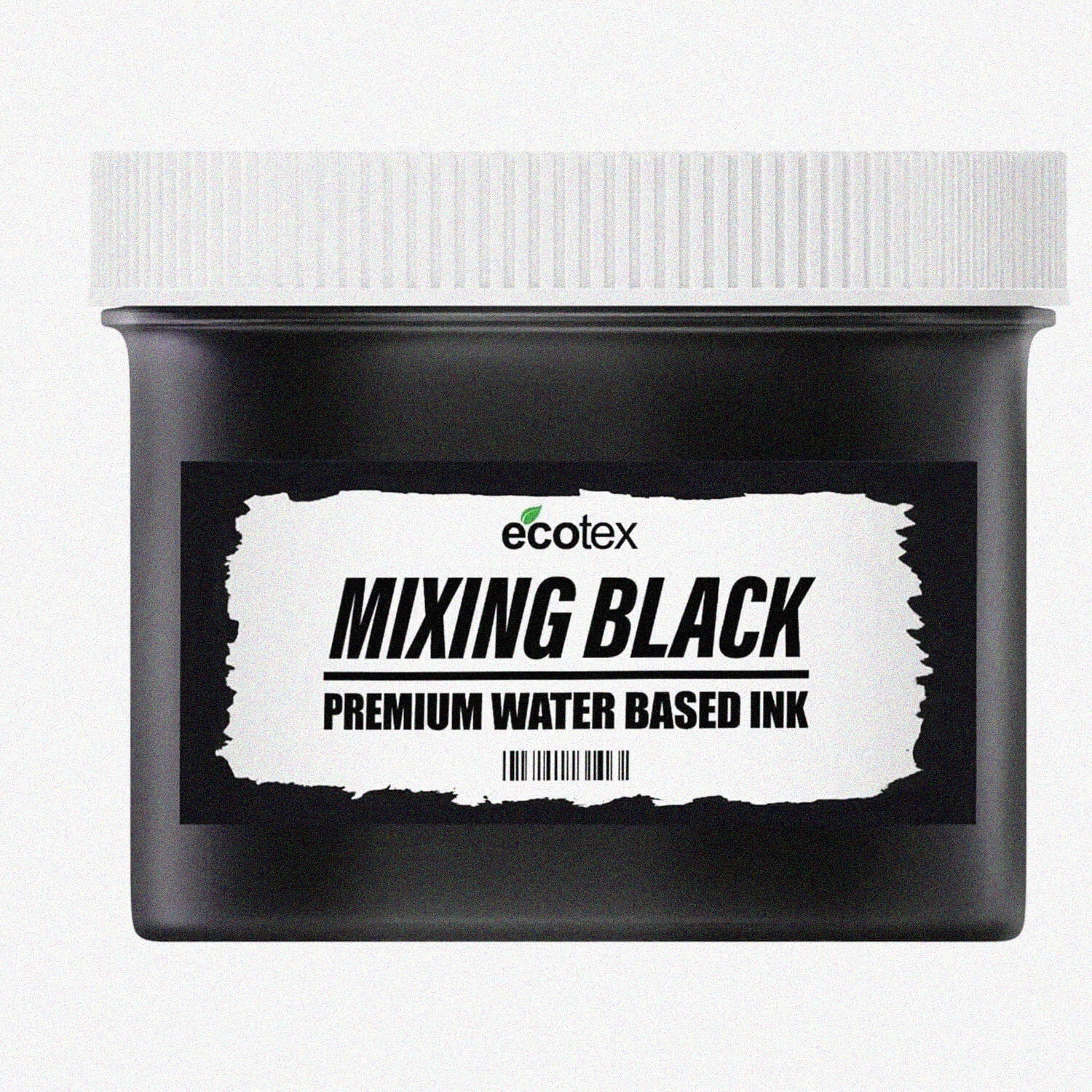 EcoBlend Black WaterBased Screen Printing Ink 32oz Quart Vibrant