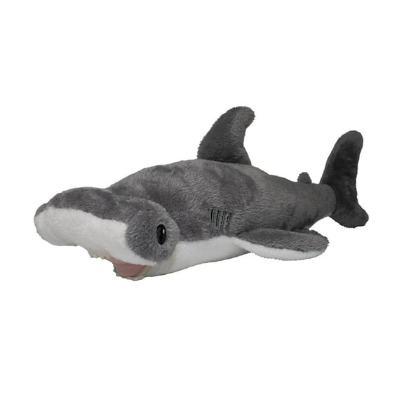 EcoBuddiez Hammerhead Shark – 54cm Soft Plush Toy Made from Recycled Bottles – Eco Gift for Kids