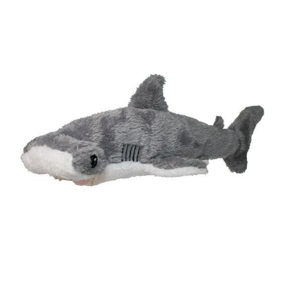 EcoBuddiez Hammerhead Shark from Deluxebase. 31cm Soft Plush Toy Made from Recycled Bottles