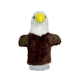 thumbnail image 1 of EcoBuddiez Hand Puppet - Eagle from Deluxebase. Plush Eco Toy for Kids Made from Recycled Bottles, 1 of 2