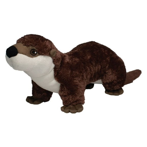 EcoBuddiez Otter by Deluxebase – 45cm Soft Plush Toy Made from Recycled Bottles – Eco Gift for Kids