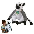 thumbnail image 1 of EcoBuddiez Ring Tailed Lemur from Deluxebase 12" Eco-Friendly Child Safe Plush Toy, 1 of 2