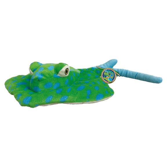 EcoBuddiez – Stingray by Deluxebase Medium 21in Spotted Ray Plush Toy Made from Recycled Bottles