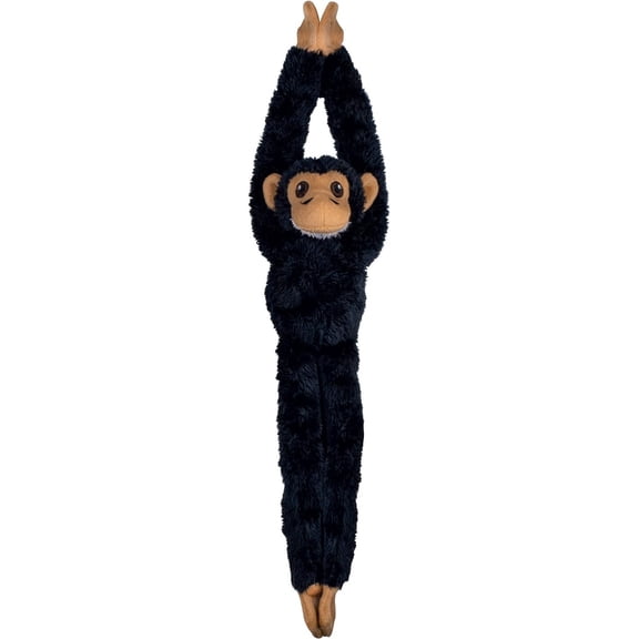 Ecobuddiez Tree Huggers – Chimp by Deluxebase – 55cm Hanging Eco-Friendly Plush Toy for Kids
