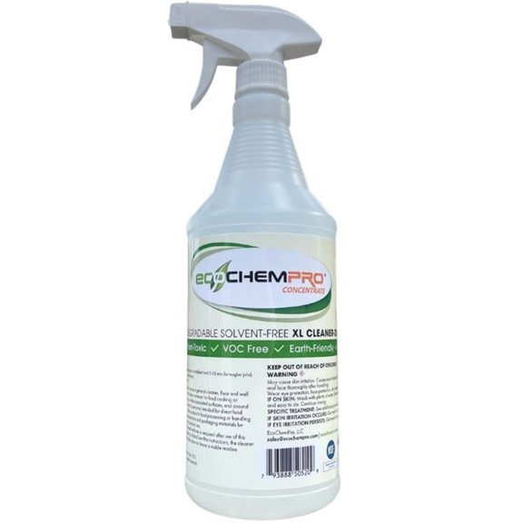 EcoChemPro All Purpose Cleaner with Twelve 32 oz Spray Bottles, Unscented