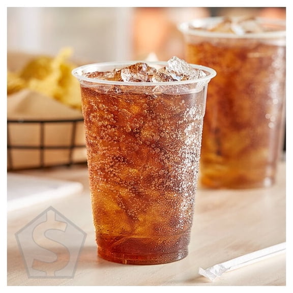 EcoChoice 16 oz. PLA Compostable Plastic Cold Cup - 1,000/Case