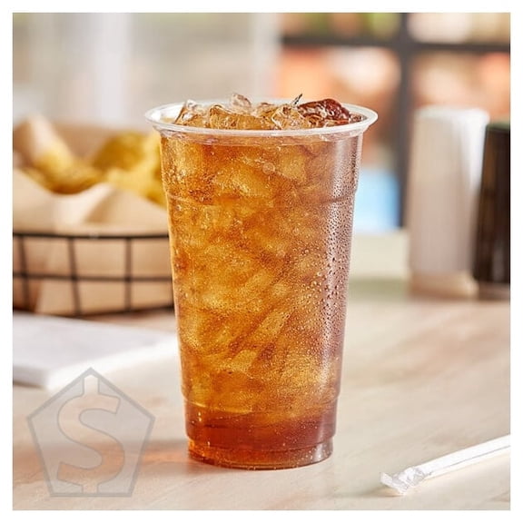 EcoChoice 20 oz. PLA Compostable Plastic Cold Cup - 600/Case