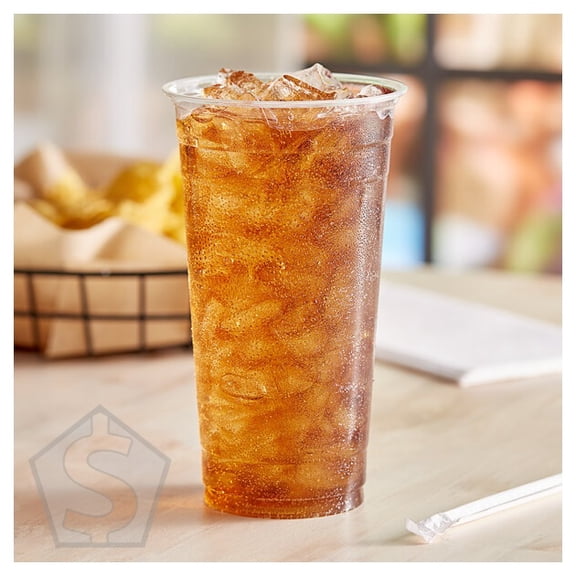 EcoChoice 24 oz. PLA Compostable Plastic Cold Cup - 600/Case