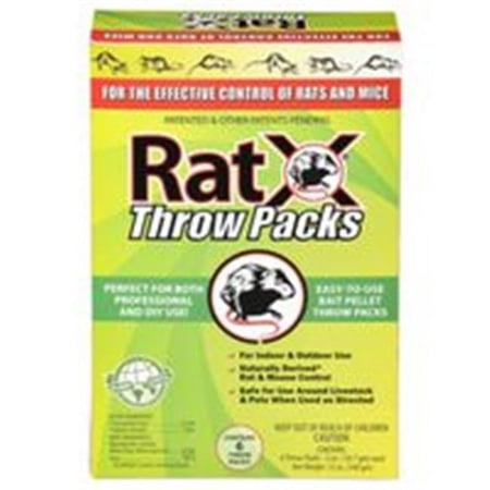 EcoClear Products Rat Killer Throw Pack Box