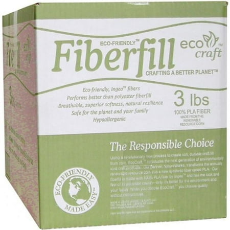 EcoCraft Eco-Friendly Fiberfill - 3 lbs.