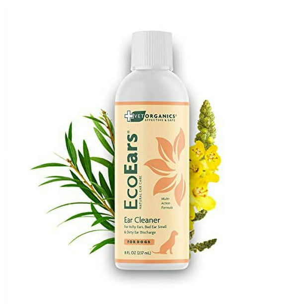 EcoEars Dog Ear Cleaner. Natural MultiAction Formula. for Bad