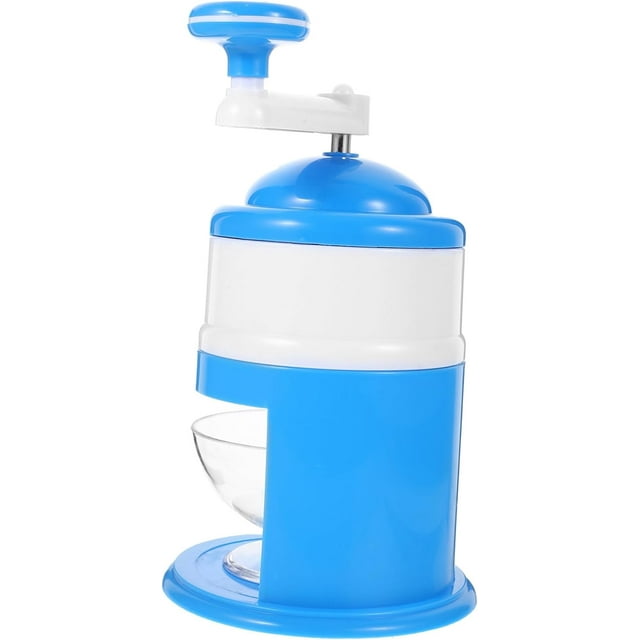 EcoEarth Snow Cone Machine, Manual Ice Shaver & Crusher, Shaved Ice