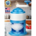 thumbnail interactive-video image 1 of EcoEarth Snow Cone Machine, Manual Ice Shaver & Crusher, Shaved Ice Slushie Maker for Home Use, 1 of 9