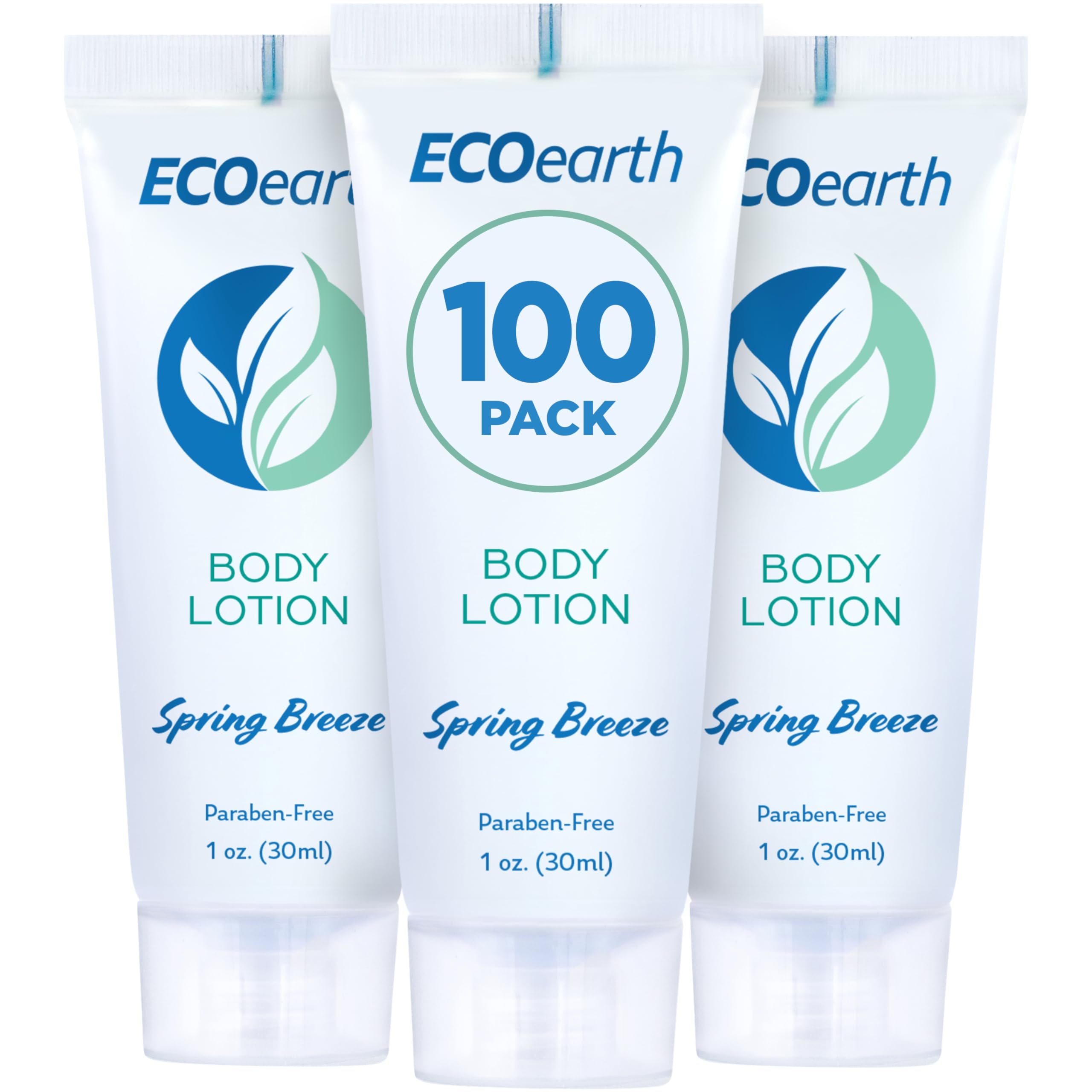 EcoEarth Travel Size Lotion (1 fl oz, 100 PK, Spring Breeze), Delight
