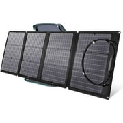EcoFlow 110W Portable Solar Panel for Power Station, Foldable Solar Charger with Adjustable Kickstand, Waterproof IP67 for Outdoor Camping,RV,off Grid System
