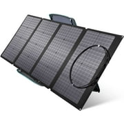 EF EcoFlow 160W Portable Solar Panel for Power Station, Foldable Solar Charger with Adjustable Kickstand, Waterproof IP67 for Outdoor Camping,RV,off Grid System