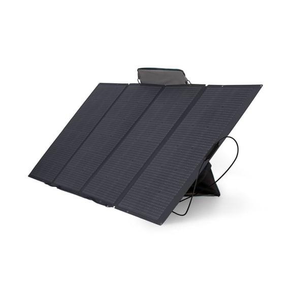 EcoFlow 400W Portable Solar Panel for Power Station, Foldable Solar Charger with Adjustable Kickstand, Waterproof IP67 for Outdoor Camping,RV,off Grid System
