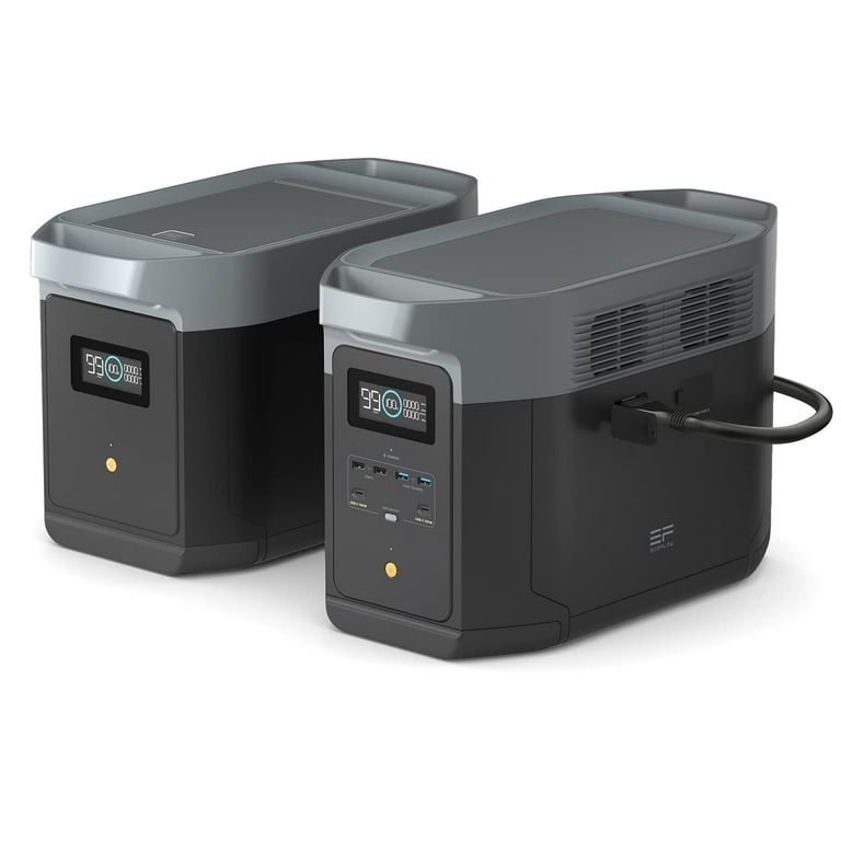 EF EcoFlow DELTA 2 Max 1900Wh Power Station with Smart Extra