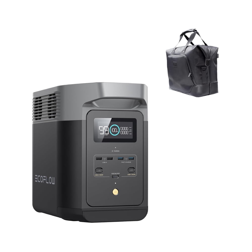 EcoFlow Portable Power Station DELTA 2 950, Solar Generator with 950Wh LiFePO4 Battery, Solar Powered Generator for Home