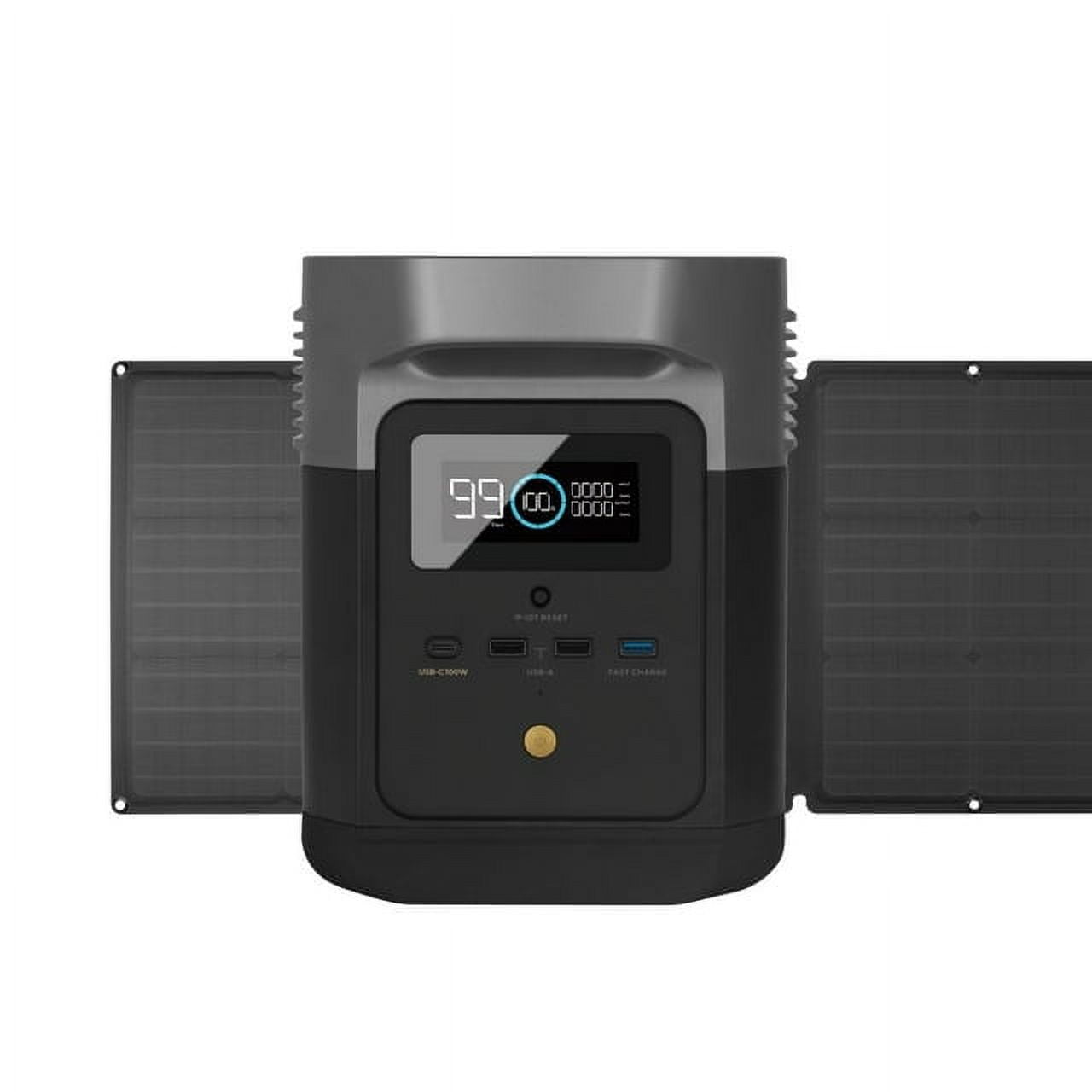 Generador Solar Con Panel Ecoflow