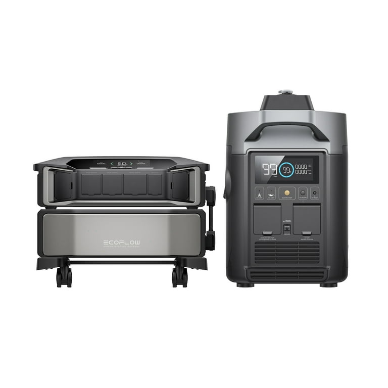 EF EcoFlow Portable Power Station DELTA Pro Ultra 6000Wh Capacity,7200W  Output Solar Generator with 1800W Dual Fuel Generator, for Home Use,  Emergency, Camping, RV - Walmart.com