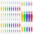 EcoFox Bulk Toothbrushes 25 Pack Individually Wrapped Travel