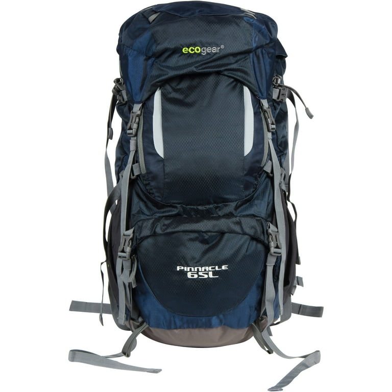 EcoGear 65 ltr Backpacking Backpack, Blue - Walmart.com