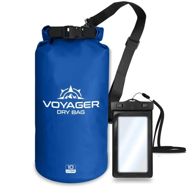 EcoGear FX OUT-EG-VOY-10BLU-ECO EcoGear FX Voyager Waterproof 10L Dry Bag - Blue