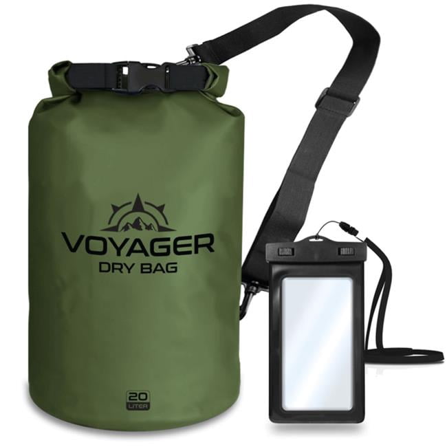 EcoGear FX OUT-EG-VOY-20GRN-ECO EcoGear FX Voyager Waterproof 20L Dry Bag - Green