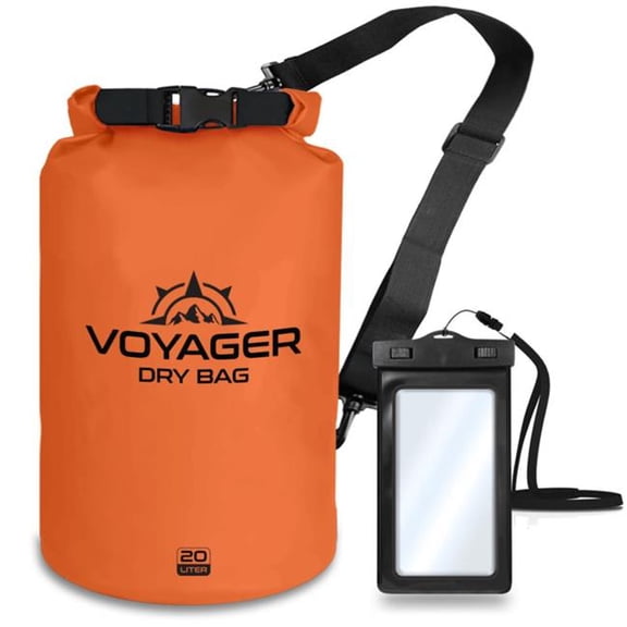 EcoGear FX OUT-EG-VOY-20ORG-ECO EcoGear FX Voyager Waterproof 20L Dry Bag - Orange