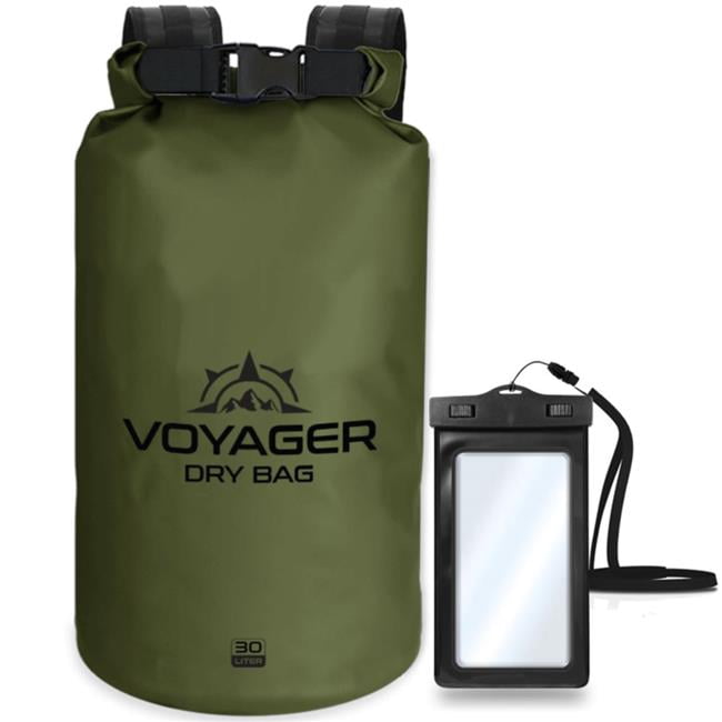 EcoGear FX OUT-EG-VOY-30GRN-ECO EcoGear FX Voyager Waterproof 30L Dry Bag - Green