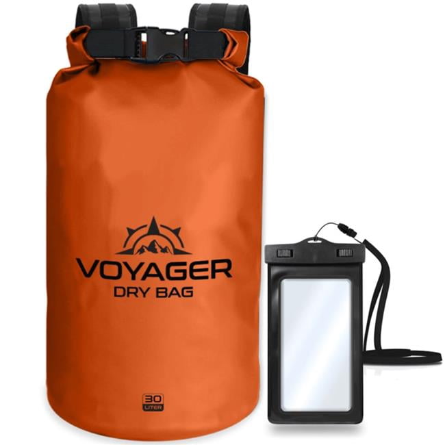 EcoGear FX OUT-EG-VOY-30ORG-ECO EcoGear FX Voyager Waterproof 30L Dry Bag - Orange