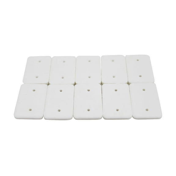 EcoGecko 10 Cotton Refill Pads for Model 75201 Car Scenter Electric Diffuser