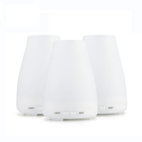 EcoGecko 3 Diffuser Units, Aromatherapy Essential Oil Diffuser, Aroma Oil Diffuser with Color Changing LED Lights